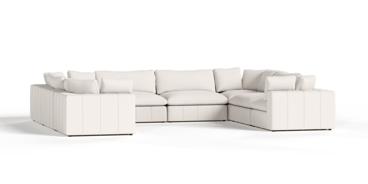 Vicki - Modern Off-White Fabric Modular Sectional-8-Piece Sectional by VIG Furniture - View 2