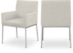 Reeves - Dining Chair With Silver Legs (Set of 2)