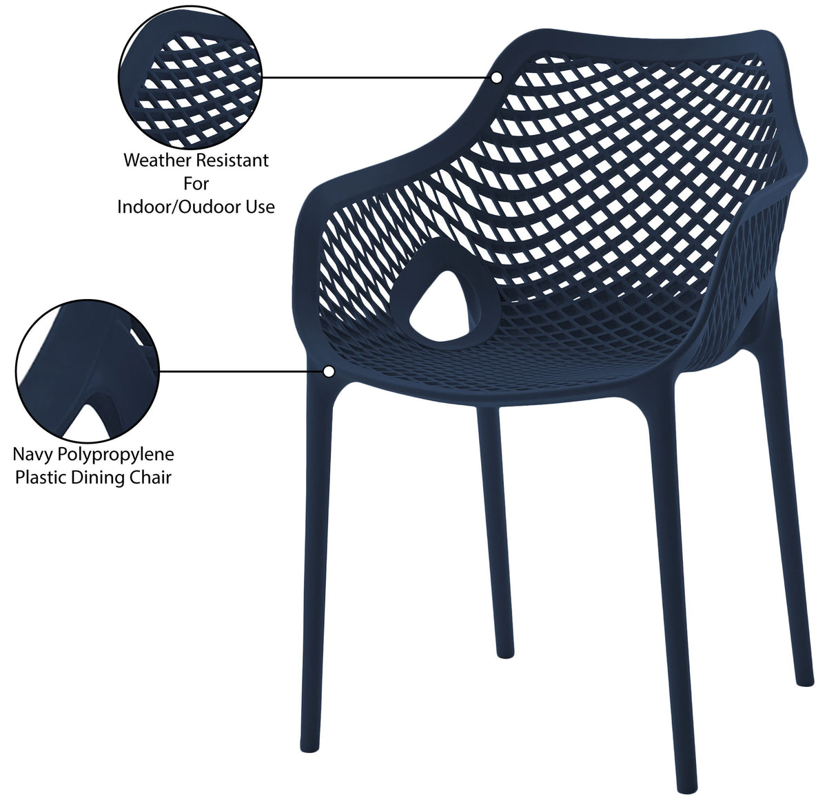 Mykonos - Outdoor Dining Chair (Set of 2)