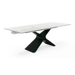 Adler - Modern Black Glass Extendable 63"/94.5" Dining Table by VIG Furniture - View 14