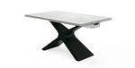 Adler - Modern Black Glass Extendable 63"/94.5" Dining Table by VIG Furniture - View 11