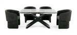 Adler - Modern Black Glass Extendable 63"/94.5" Dining Table by VIG Furniture - View 4