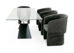 Adler - Modern Black Glass Extendable 63"/94.5" Dining Table by VIG Furniture - View 6