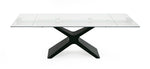 Adler - Modern Black Glass Extendable 63"/94.5" Dining Table by VIG Furniture - View 7