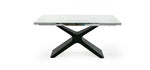 Adler - Modern Black Glass Extendable 63"/94.5" Dining Table by VIG Furniture - View 9