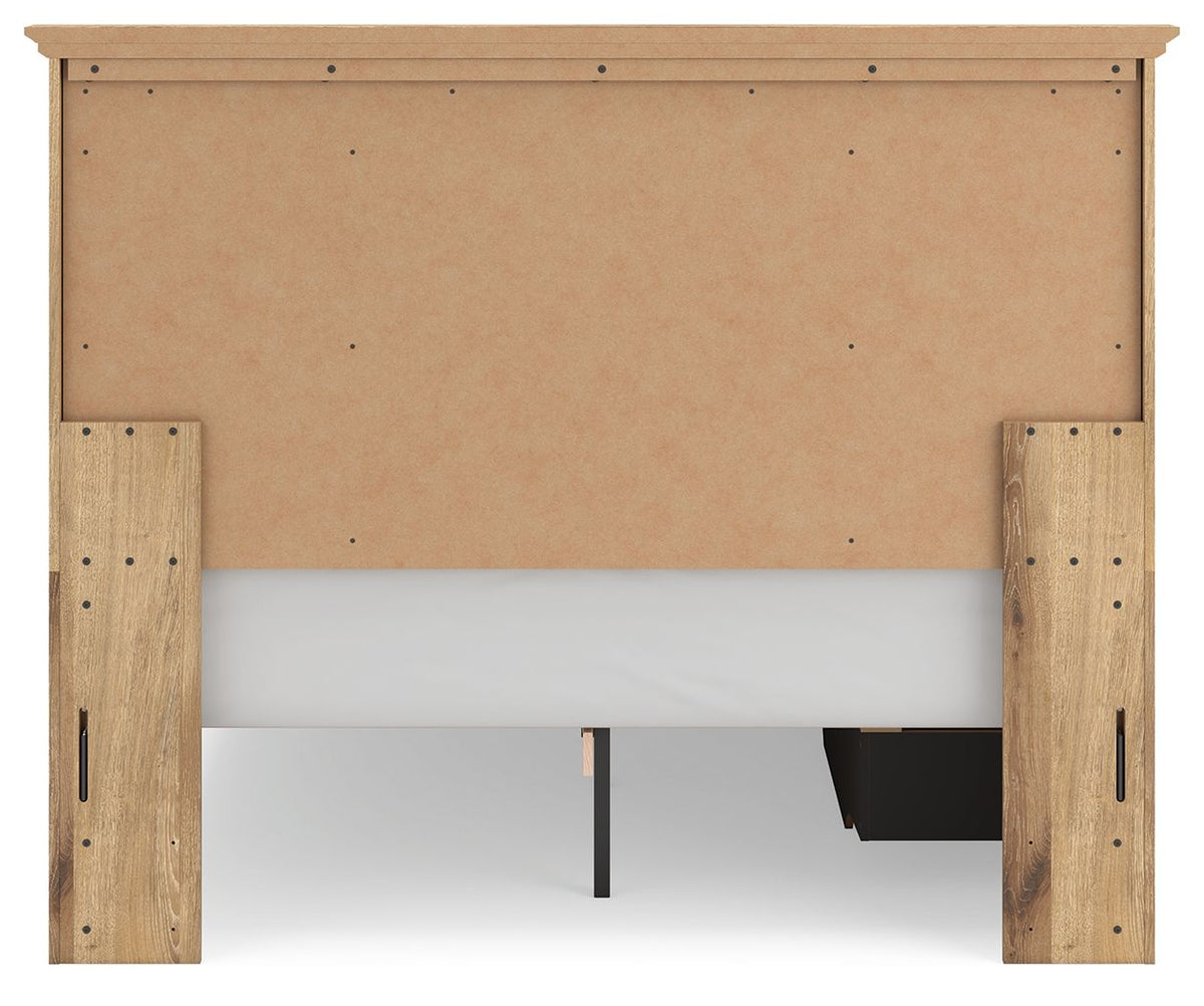 Makidern - Panel Storage Bed