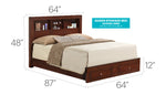 Glory Furniture - Burlington - Storage Bed