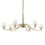 Barcelona - 6 Light Brass Chandelier - Gold