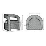 Manhattan Corvette - Lounge Chair