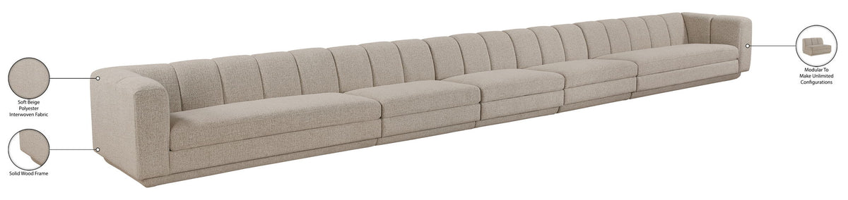 Modari - Sectional - Beige