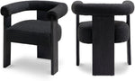 Barrel - Dining Chair - Black Legs