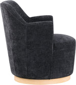 Clarita - Chenille Swivel Accent Chair