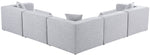 Cube - Linen 5 Piece Modular Corner Sectional