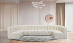 Arc - Faux Leather Modular U-Shaped Sectional
