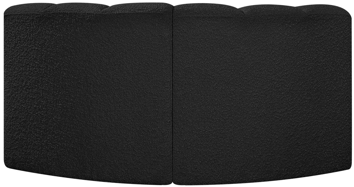 Arc - Boucle Fabric 2 Piece Modular Sofa