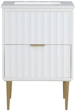 Modernist - Bathroom Vanity With Gold Legs