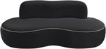 Swerve - Velvet 77" Upholstered Loveseat