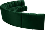 Infinity - 5 Piece Velvet Modular Sectional