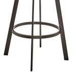 Bronson - Swivel Bar Stool - Java Brown Finish