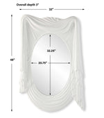 Swag - Mirror - White