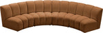 Infinity - 4 Piece Modular Sectional - Saddle