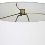 Atmosphere - Low Table Lamp - Blue / Brass / Gold