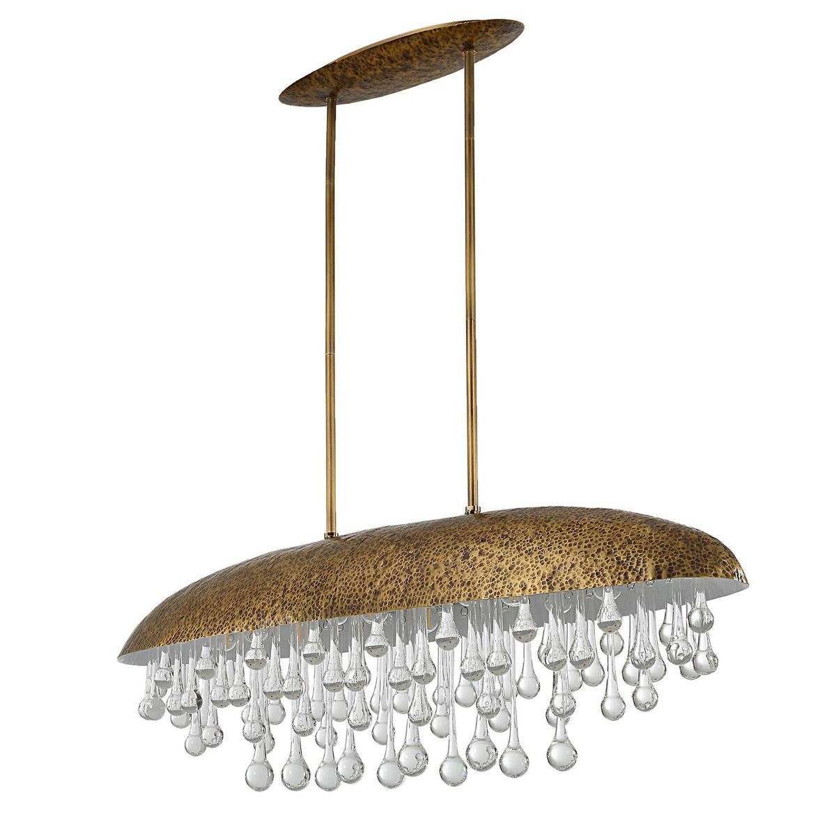 Downpour - 10 Light Pendant - Oval