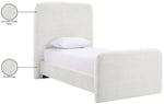 Fira - Chenille Fabric Upholstered Bed