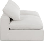 Comfy - Linen Modular Armless Sofa 2 Seats