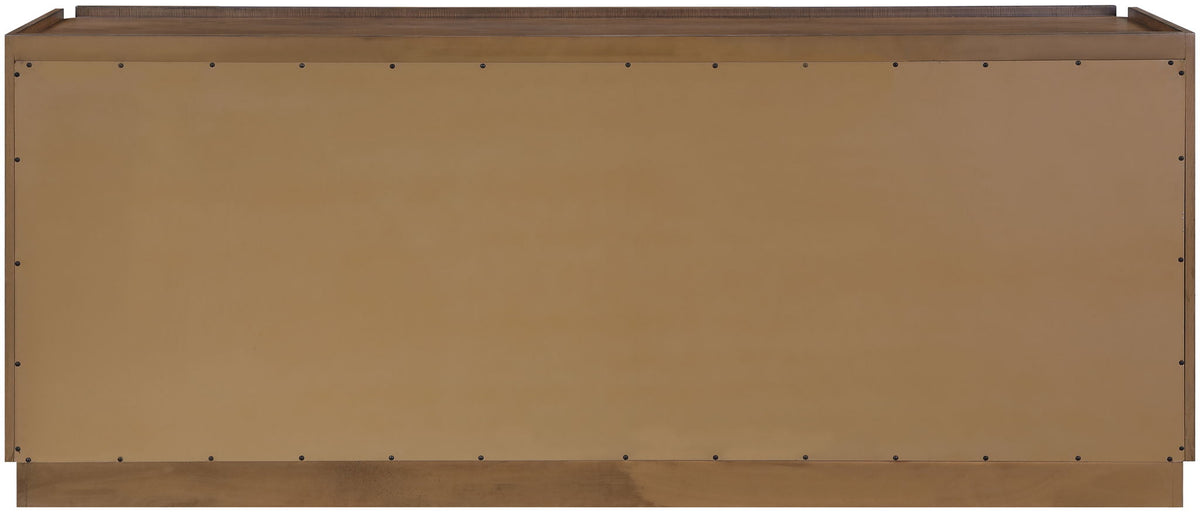 Everson - Oak Veneer And Solid Wood Sideboard/Buffet - Brown