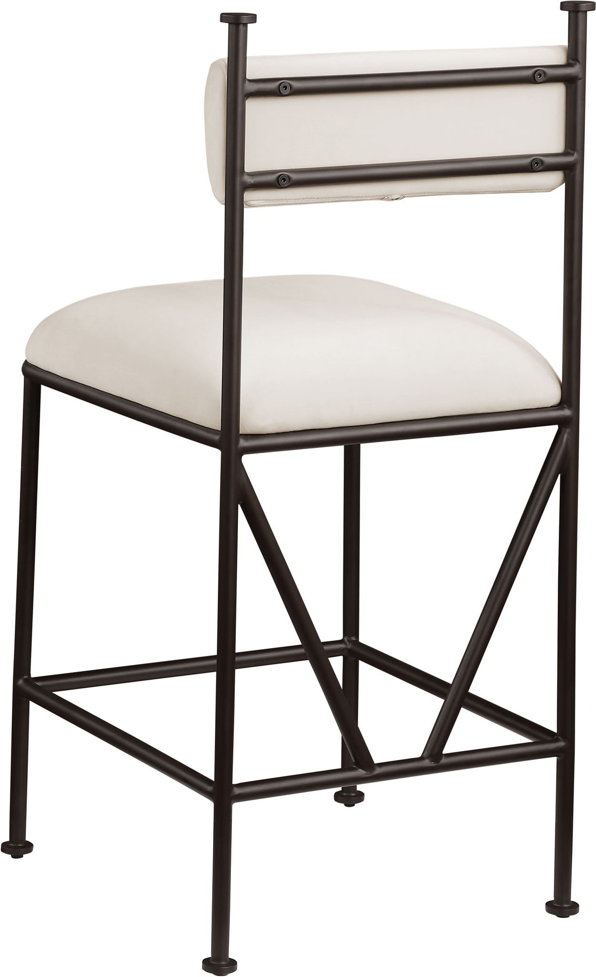 Monarch - Velvet Counter Stool (Set of 2)