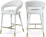 Destiny - Fabric Stool - Cream