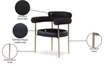Blake - Dining Chair With Bronze Legs (Set of 2)