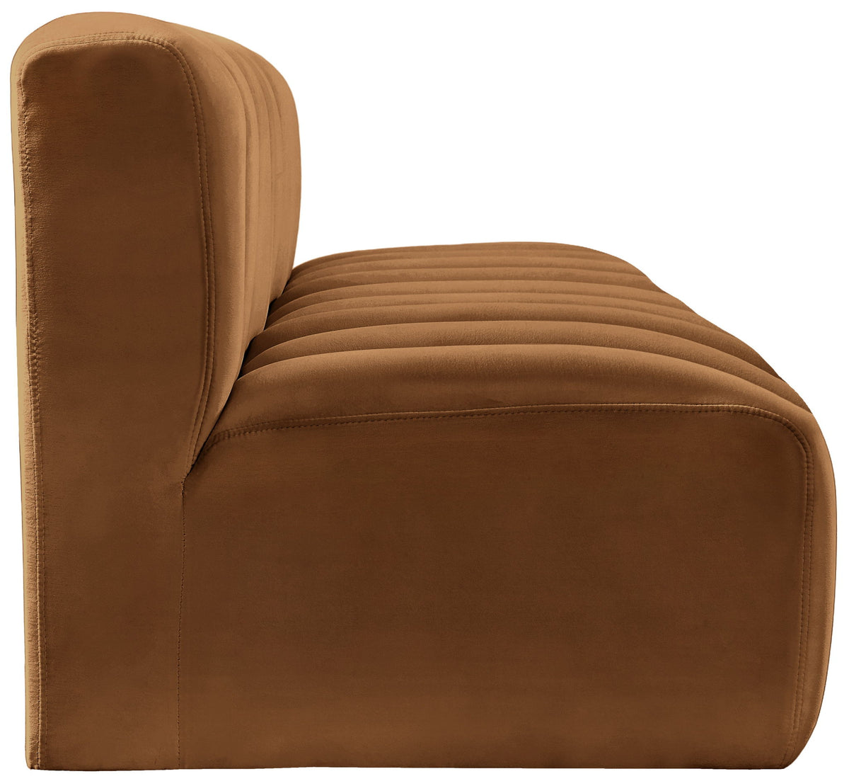 Arc - Velvet 3 Piece Modular Straight Sofa