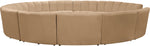 Infinity - 12 Piece Modular Sectional - Camel