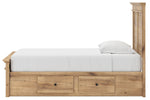 Makidern - Panel Storage Bed