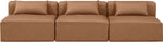 Cube - Modular 3 Seat Armless Sofa