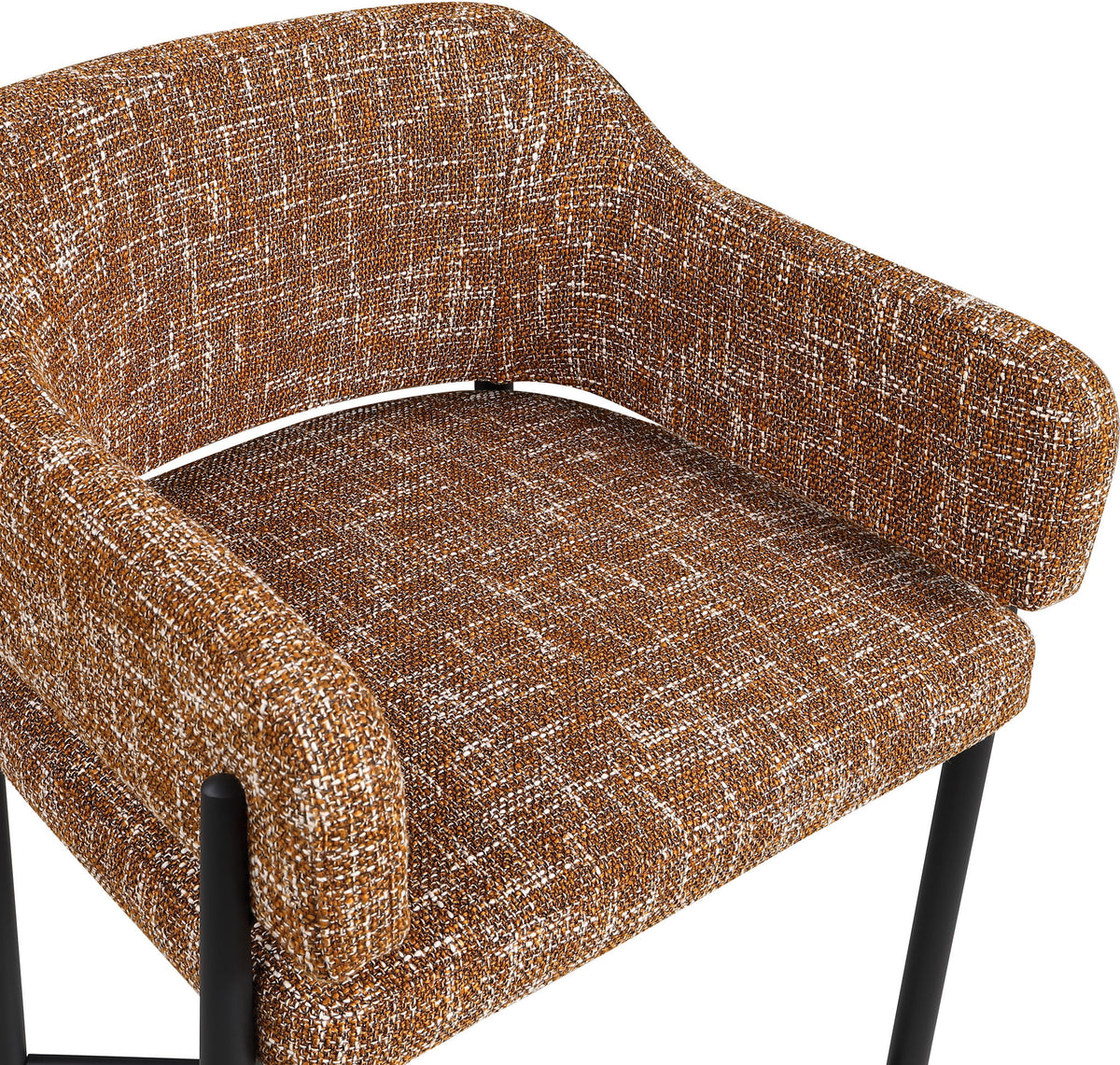 Dame - Fabric Upholstered Counter Stool (Set of 2)