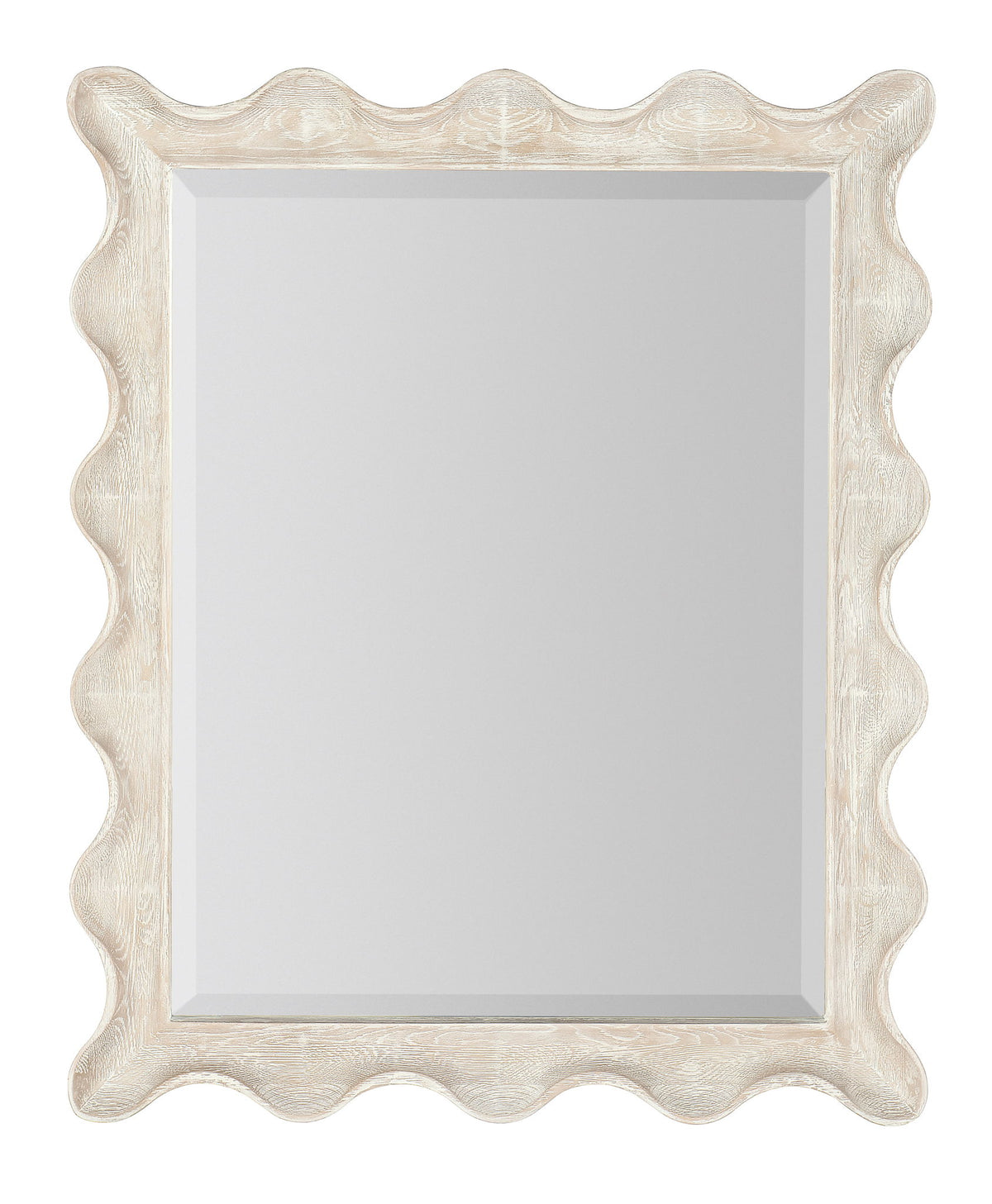 Serenity - Bora Landscape Mirror - White