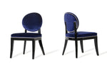 Isabella - Modern Blue Dining Chair (Set of 2) by VIG Furniture - View 3