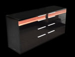 Portofino Adjustable Leatherette Bed with built-in Nightstands by VIG Furniture - View 3