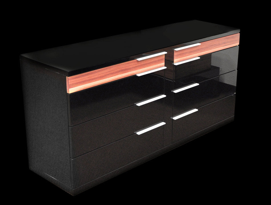 Portofino Adjustable Leatherette Bed with built-in Nightstands by VIG Furniture - View 3