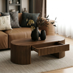 Albrite - Modern Walnut Coffee Table by VIG Furniture - View 8