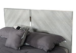 Alexa Italian Modern Grey Bed by VIG Furniture - View 4
