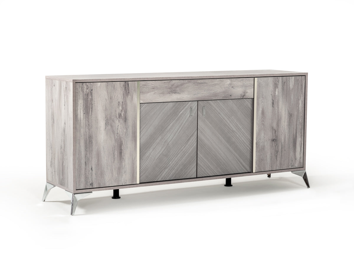 Alexa Italian Modern Grey Buffet by VIG Furniture - View 1