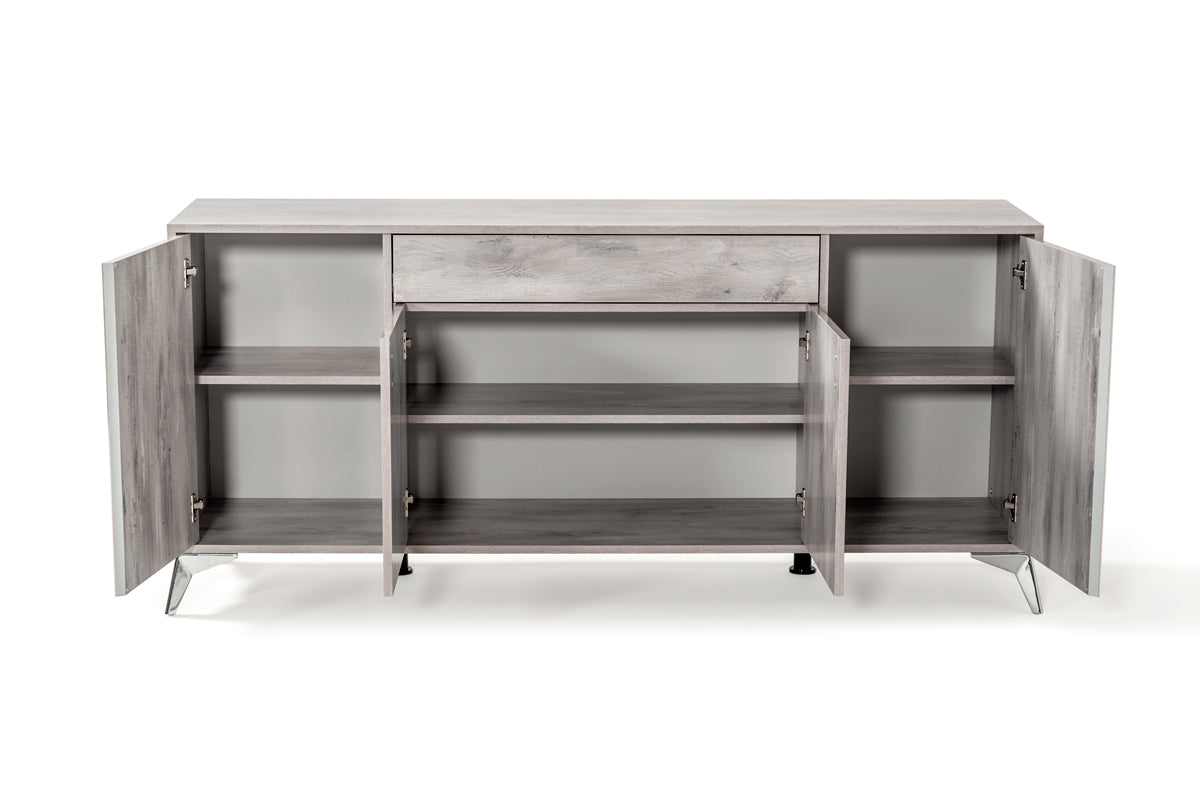 Alexa Italian Modern Grey Buffet by VIG Furniture - View 6