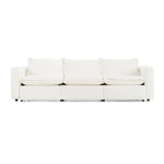 Almagre - Modern White Fabric Sofa w/ 3 Electric Recliners by VIG Furniture - View 1