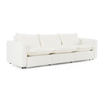 Almagre - Modern White Fabric Sofa w/ 3 Electric Recliners by VIG Furniture - View 3