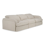 Ambler - Modern Off-White Fabric Sofa w/ 2 Power Recliners by VIG Furniture - View 2