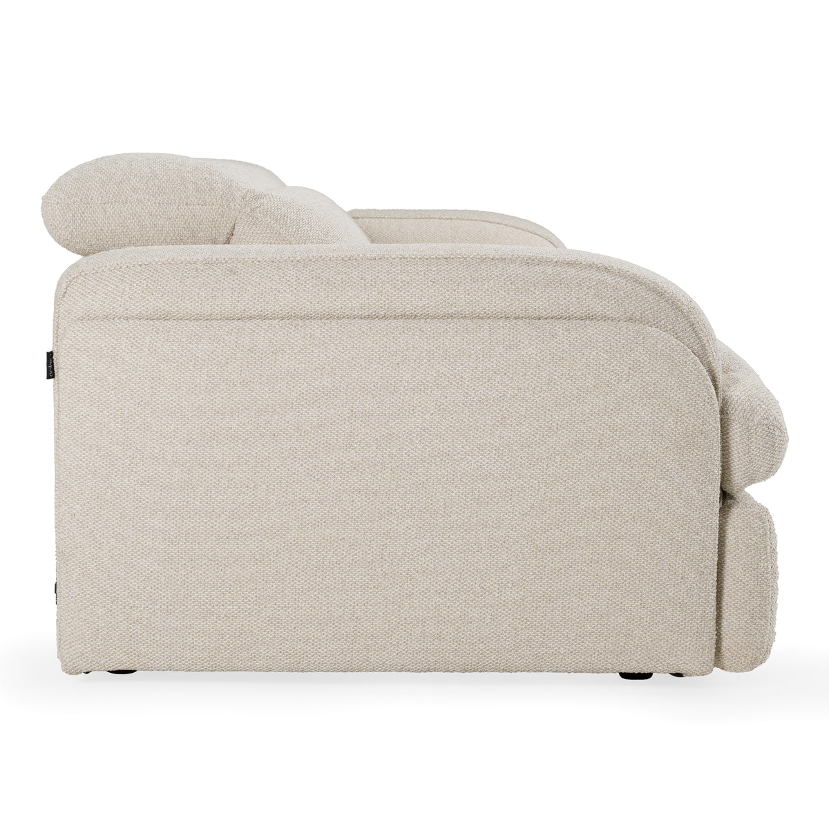 Ambler - Modern Off-White Fabric Sofa w/ 2 Power Recliners by VIG Furniture - View 3